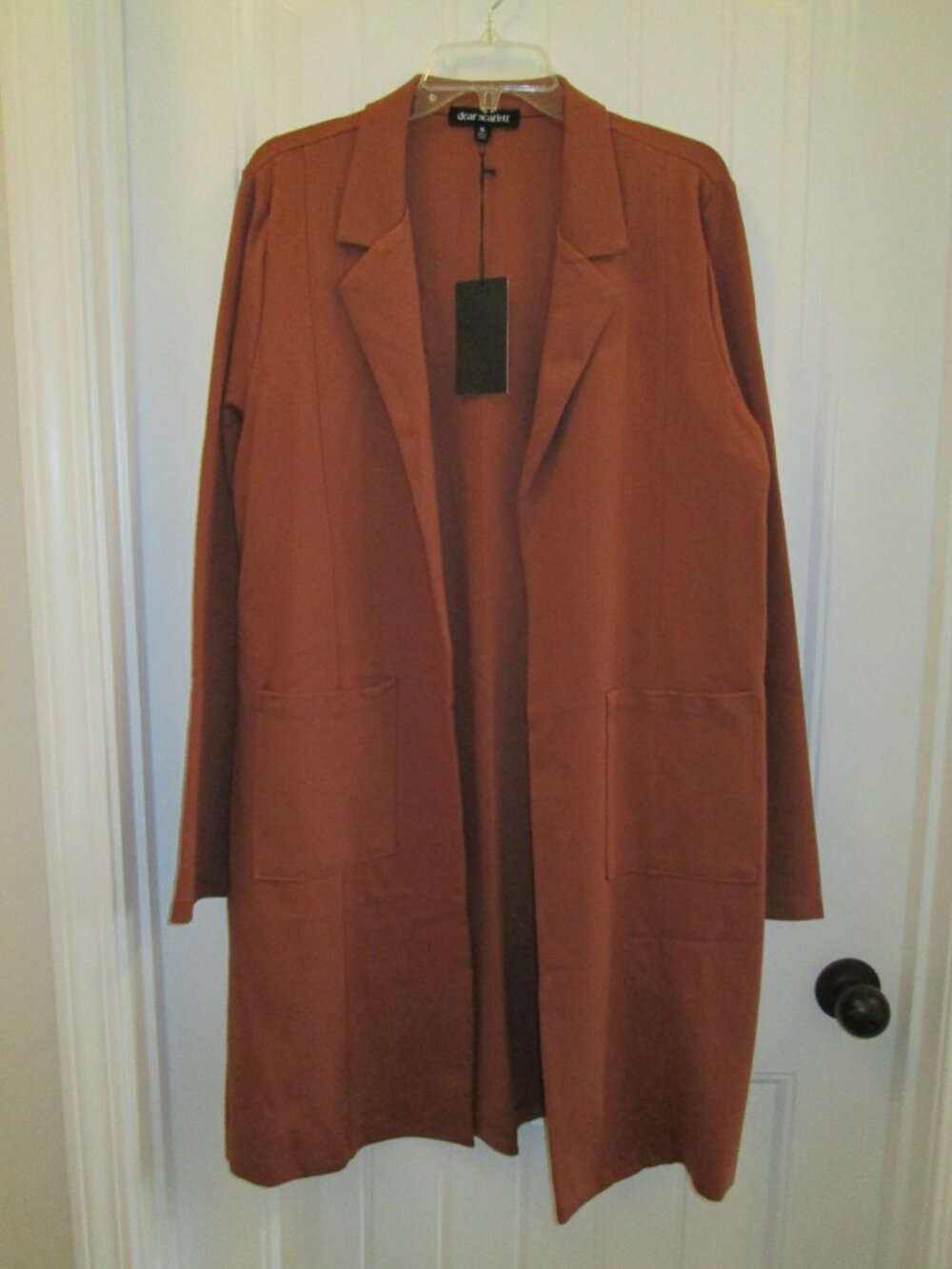 Dear Scarlett Long Blazer Duster XL NWT - Picture 2 of 7